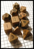 Dice : Dice - DM Collection - Unknown Manufacturer Dungeon and Dragons Set Tan 3 - Ebay 2009 and 2010